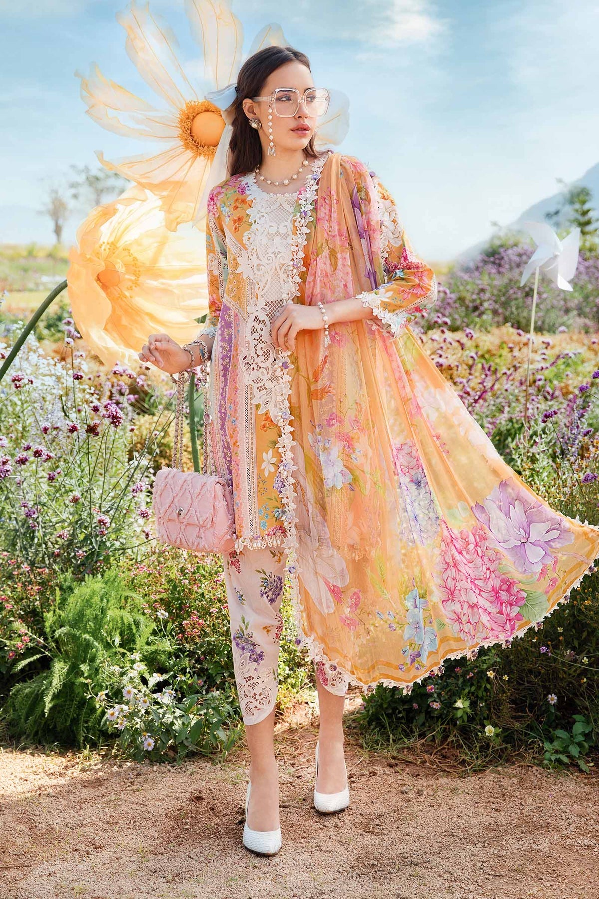 MARIA B Mprints Unstitched Lawn Collection 2025