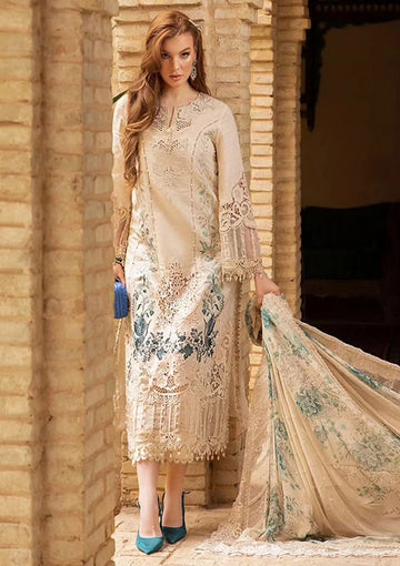 Maria B Embroidered Suits Unstitched 3 Piece MB24LL 14B