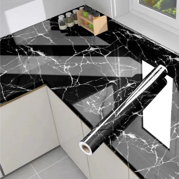 Waterproof Marble Sheets, Self Adhesive PVC Sheet Rolls