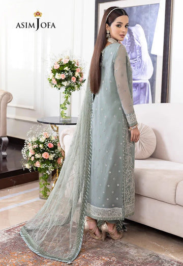 EMBROIDERED CHIFFON , ORGANZA 3 PCS