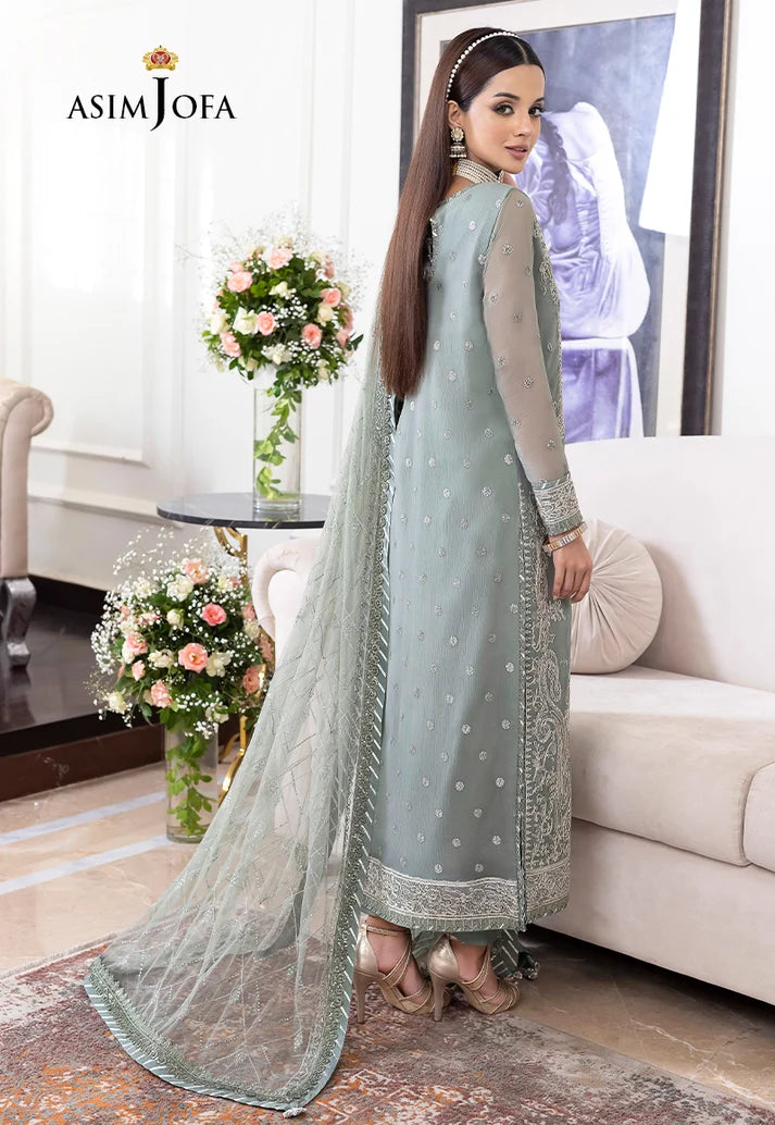 EMBROIDERED CHIFFON , ORGANZA 3 PCS
