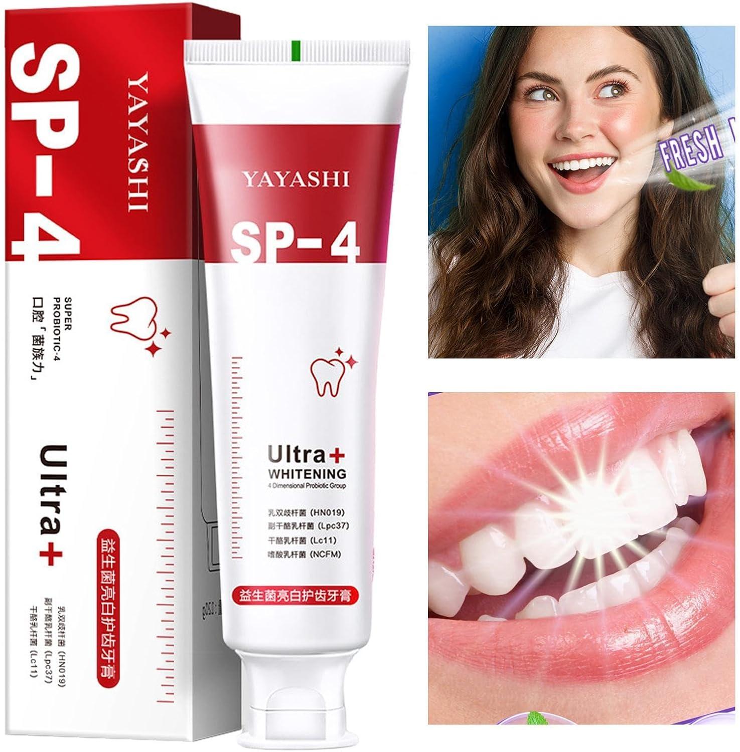 SP4 Probiotic Whitening Toothpaste — Advanced Formula 120g