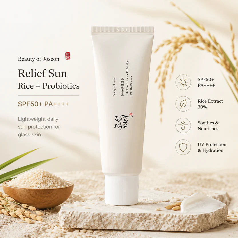 Beauty of Joseon Relief Sun Rice + Probiotics SPF50+ PA++++ 50ml