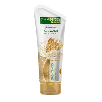 CHANDO Naturals Rice & Milk Face Wash – Brightening & Nourishing Daily Cleanser  Short Description