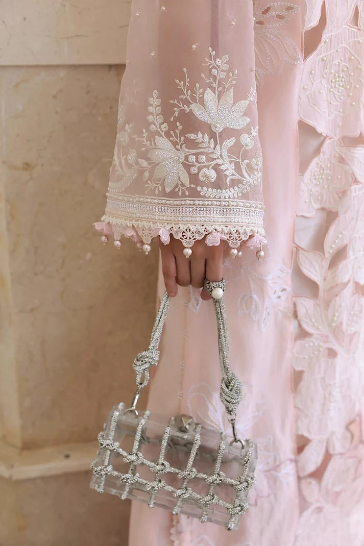 Elegant Summer Luxury Embroidery Unstitched Lawn Cotton Dress