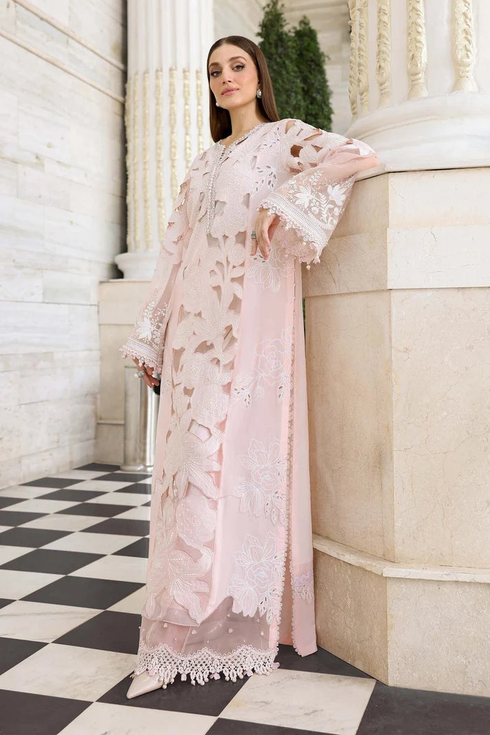 Elegant Summer Luxury Embroidery Unstitched Lawn Cotton Dress