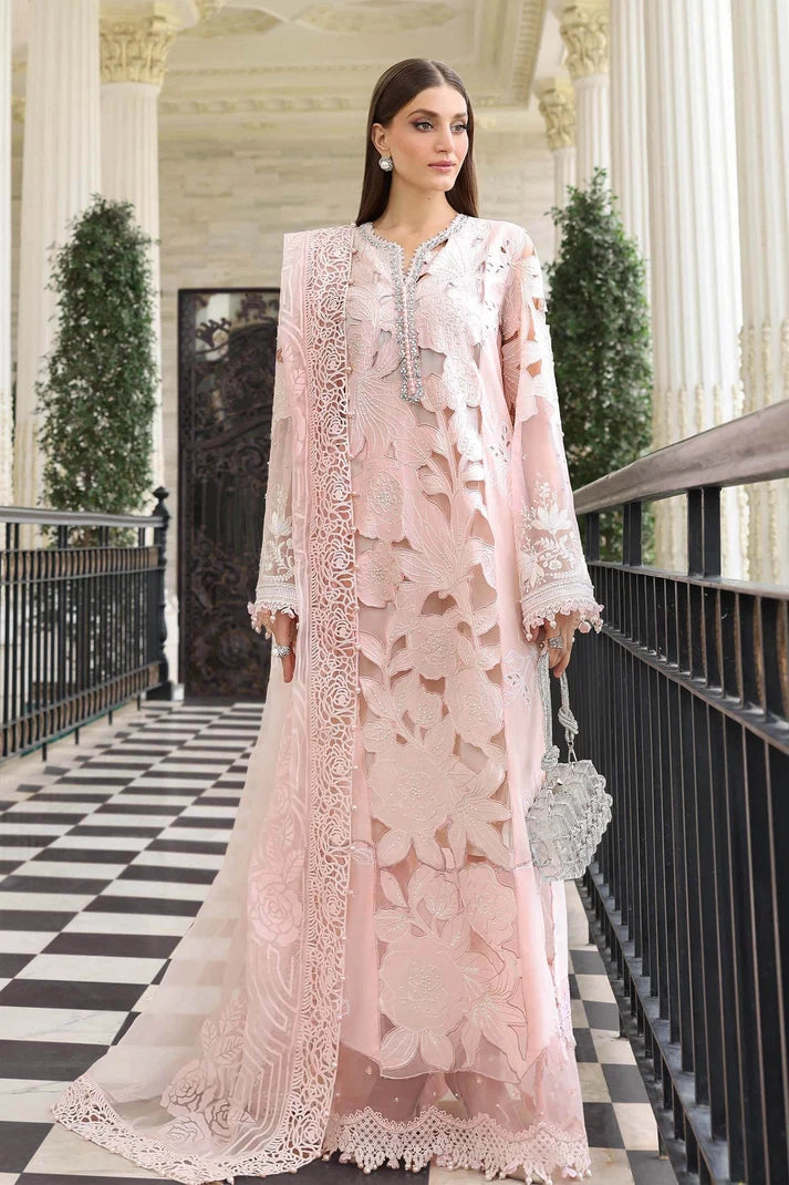 Elegant Summer Luxury Embroidery Unstitched Lawn Cotton Dress