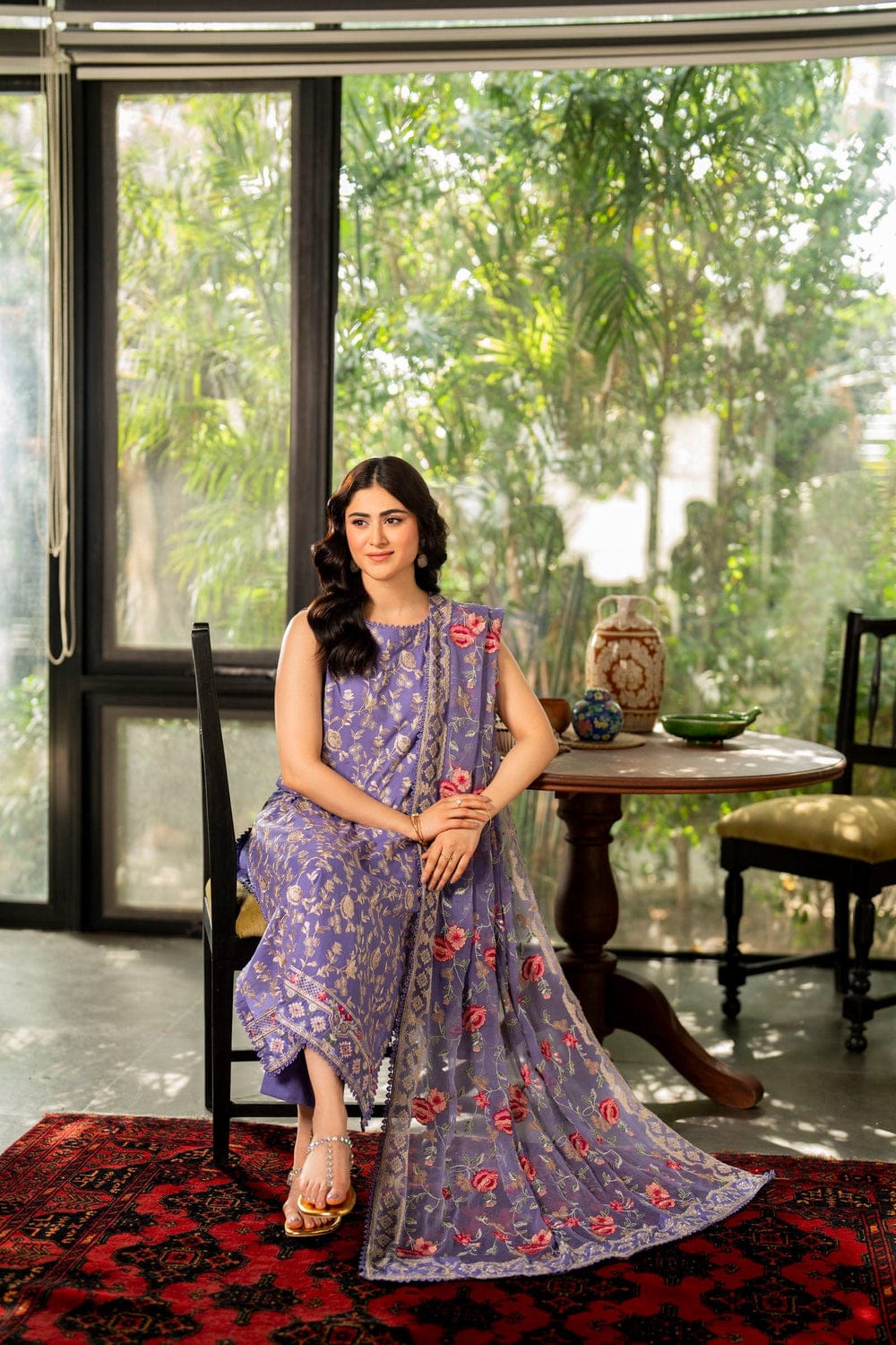 Tana Bana Luxury Collection – 3PC Embroidered Lawn Suit