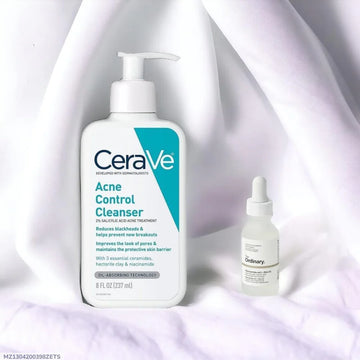 CeraVe Acne Control Cleanser — 2% Salicylic Acid Face Wash