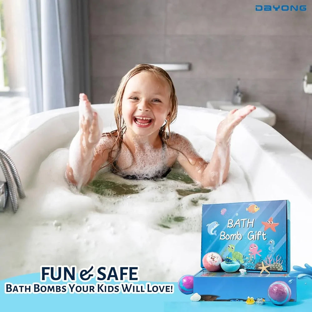 Under the Sea Adventure Bath Bomb Gift Set Of 12-Piece