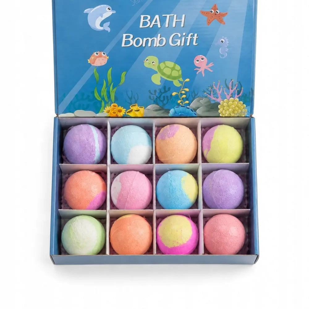 Under the Sea Adventure Bath Bomb Gift Set Of 12-Piece