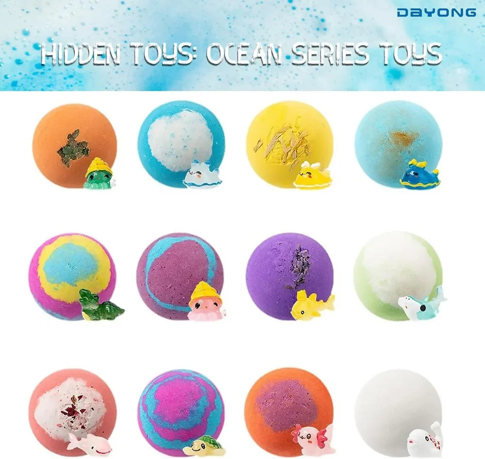 Under the Sea Adventure Bath Bomb Gift Set Of 12-Piece
